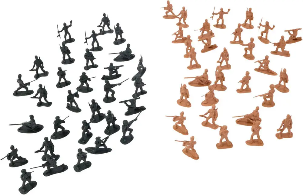 60 PETITS SOLDATS 3,5CM