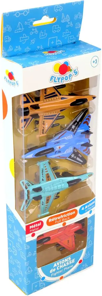 66731-4-avions-metal-10-cm-a-retrofriction-1.webp