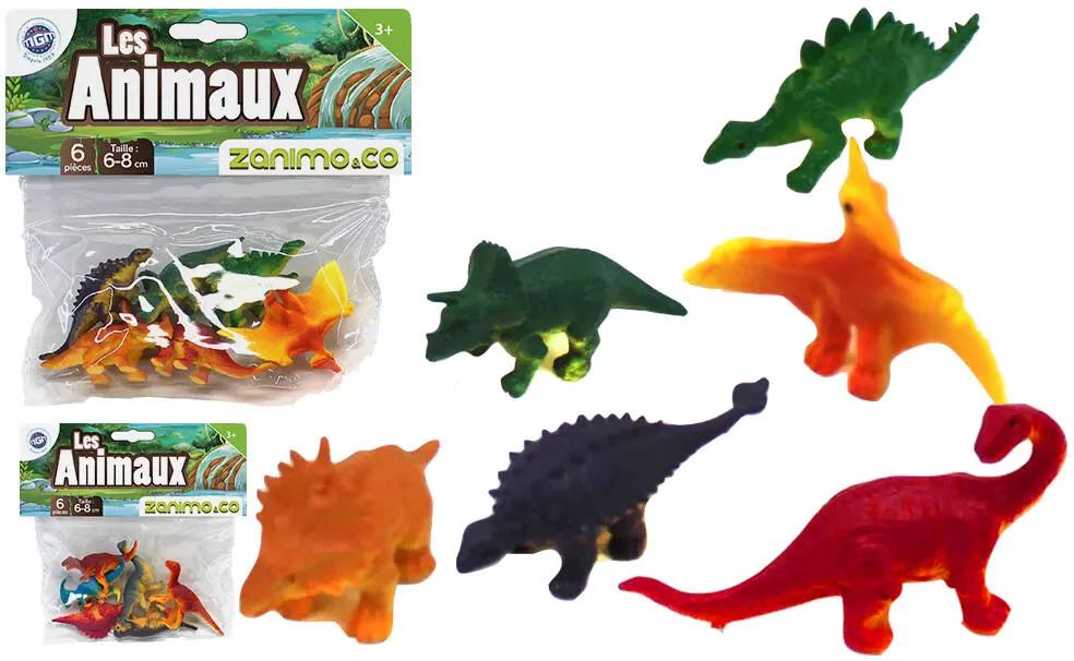 6 DINOSAURES