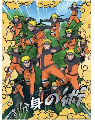 GOLDEN POSTER - NARUTO SHIPPUDEN 01