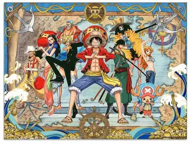 GOLDEN POSTER - ONE PIECE 01