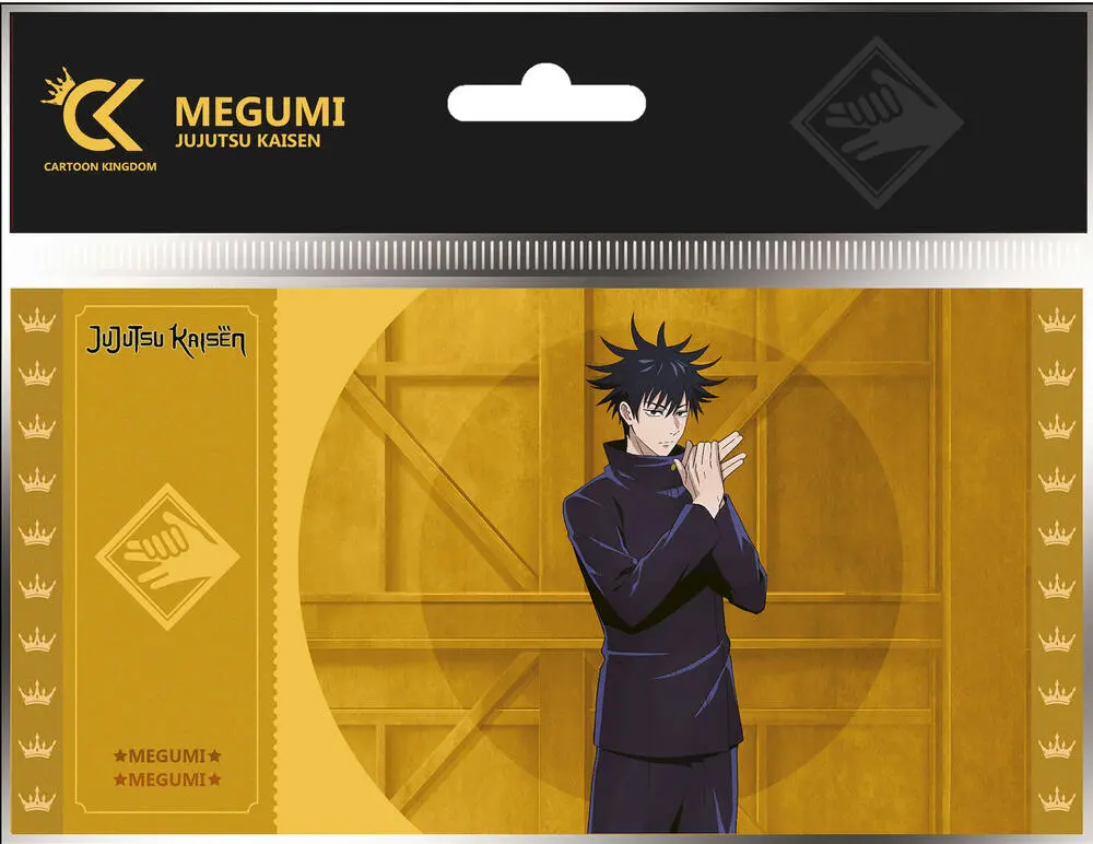 GOLDEN TICKETS : JUJUTSU KAISEN - MEGUMI