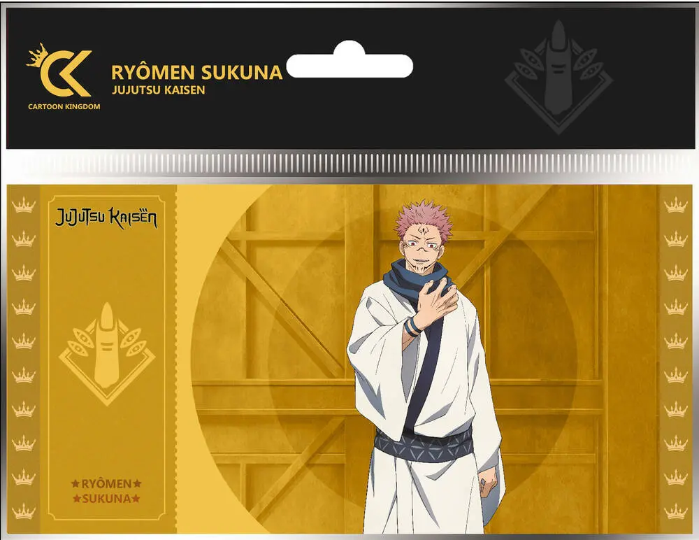 GOLDEN TICKETS : JUJUTSU KAISEN - SUKUNA