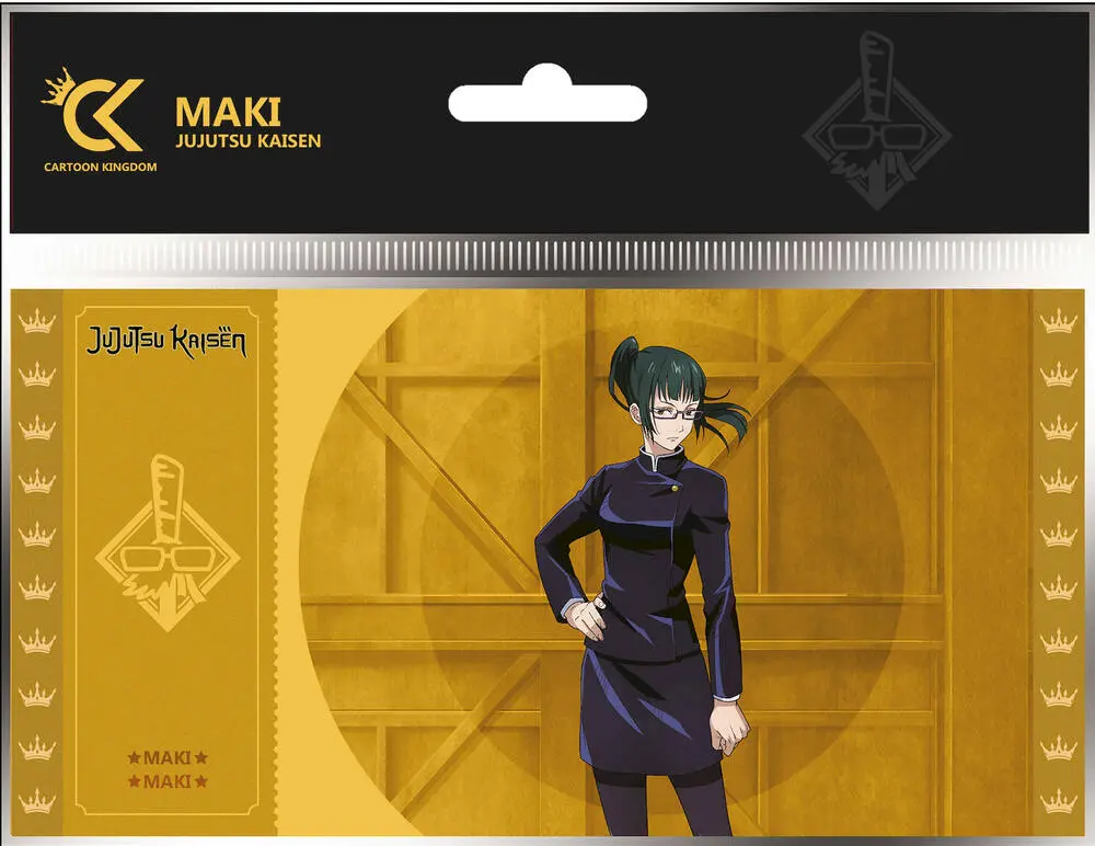 GOLDEN TICKETS : JUJUTSU KAISEN - MAKI