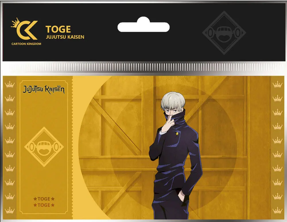 GOLDEN TICKETS : JUJUTSU KAISEN - TOGE