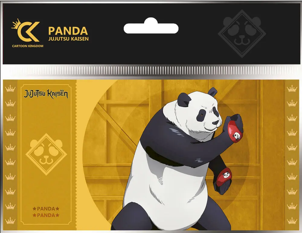 GOLDEN TICKETS : JUJUTSU KAISEN - PANDA