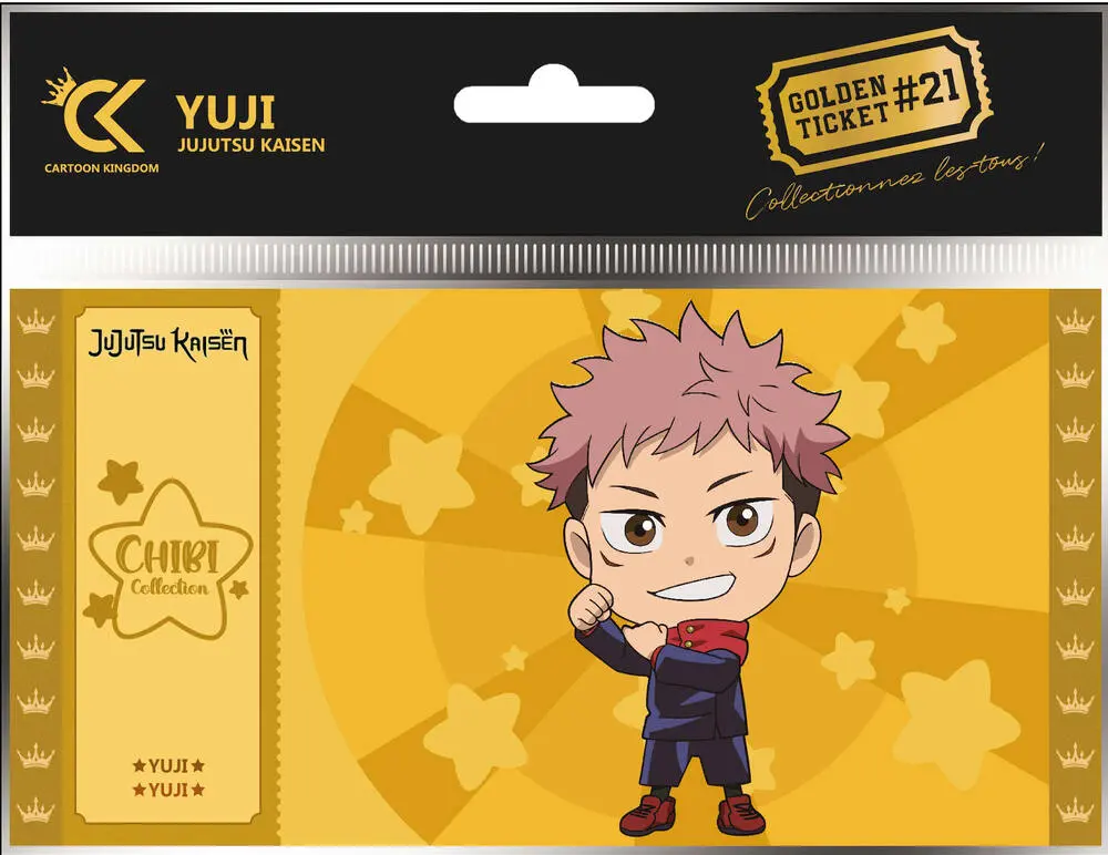 GOLDEN TICKETS : JUJUTSU KAISEN - YUJI - CHIBI COLLECTION