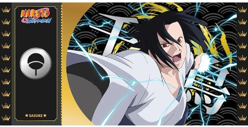 GOLDEN TICKETS - BLACK EDITION : NARUTO - SASUKE 3000PCS LIMITED