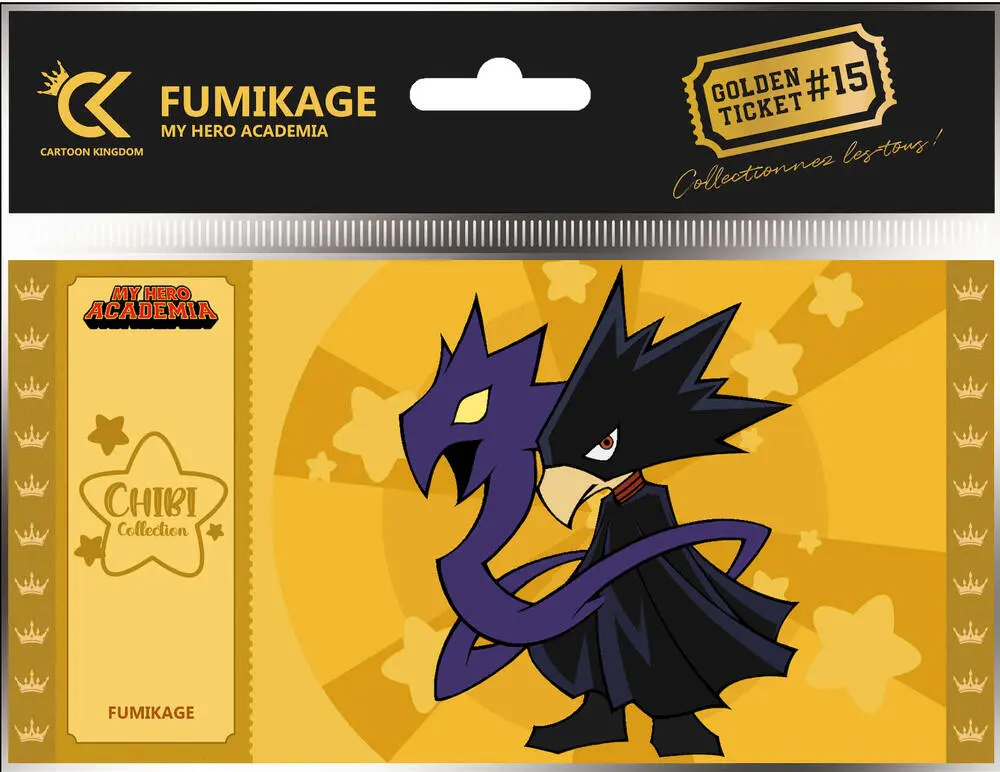 GOLDEN TICKETS : MY HERO ACADEMIA - FUMIKAGE - CHIBI COLLECTION
