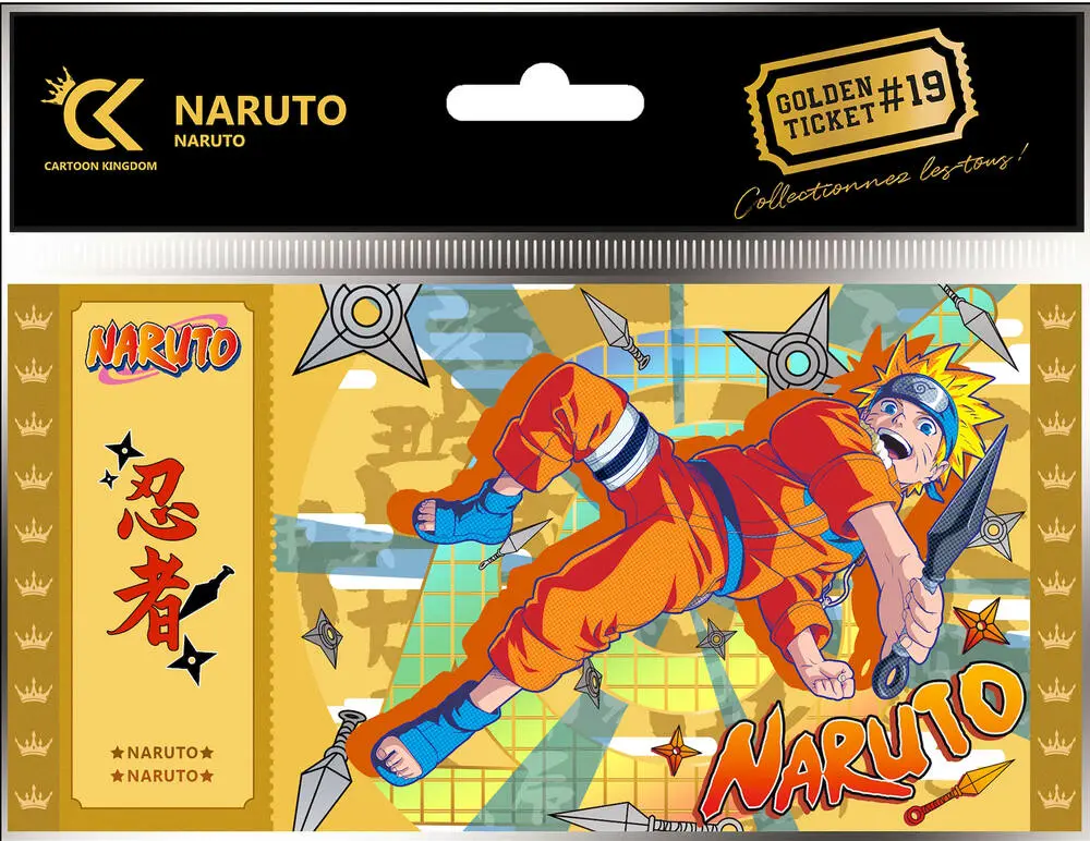 GOLDEN TICKETS - NARUTO - NARUTO
