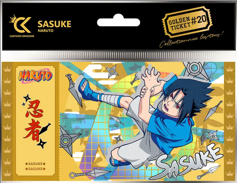 GOLDEN TICKETS - NARUTO - SASUKE