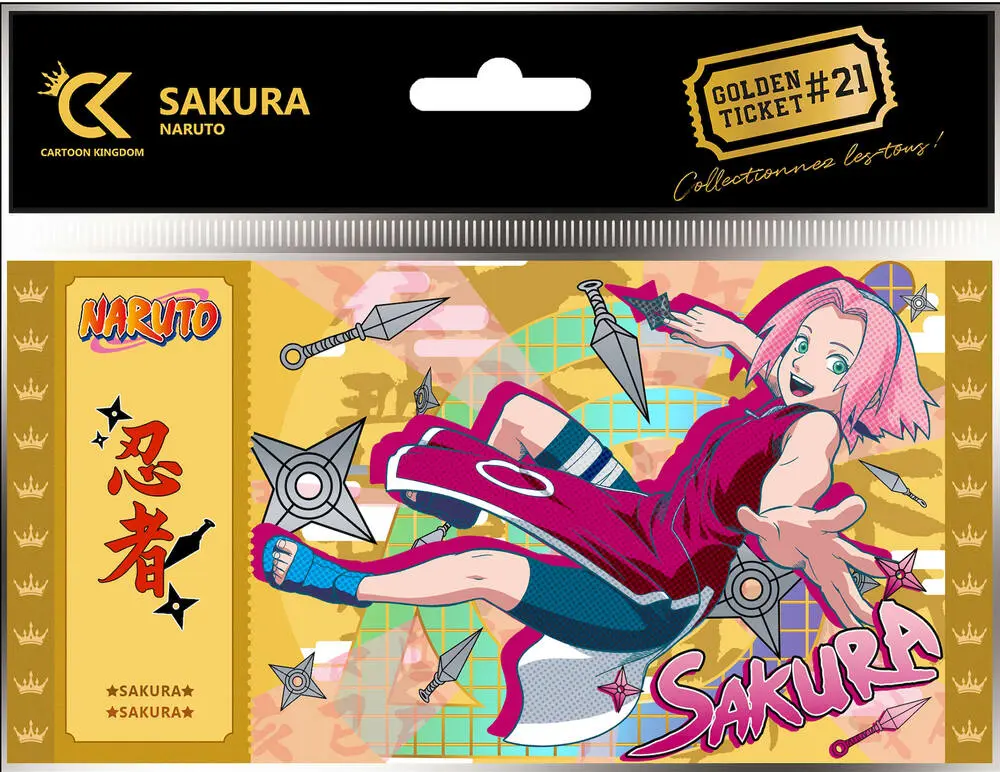 GOLDEN TICKETS - NARUTO - SAKURA