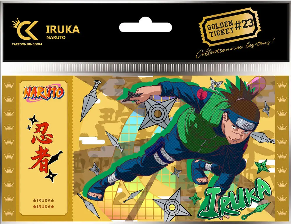 GOLDEN TICKETS - NARUTO - IRUKA
