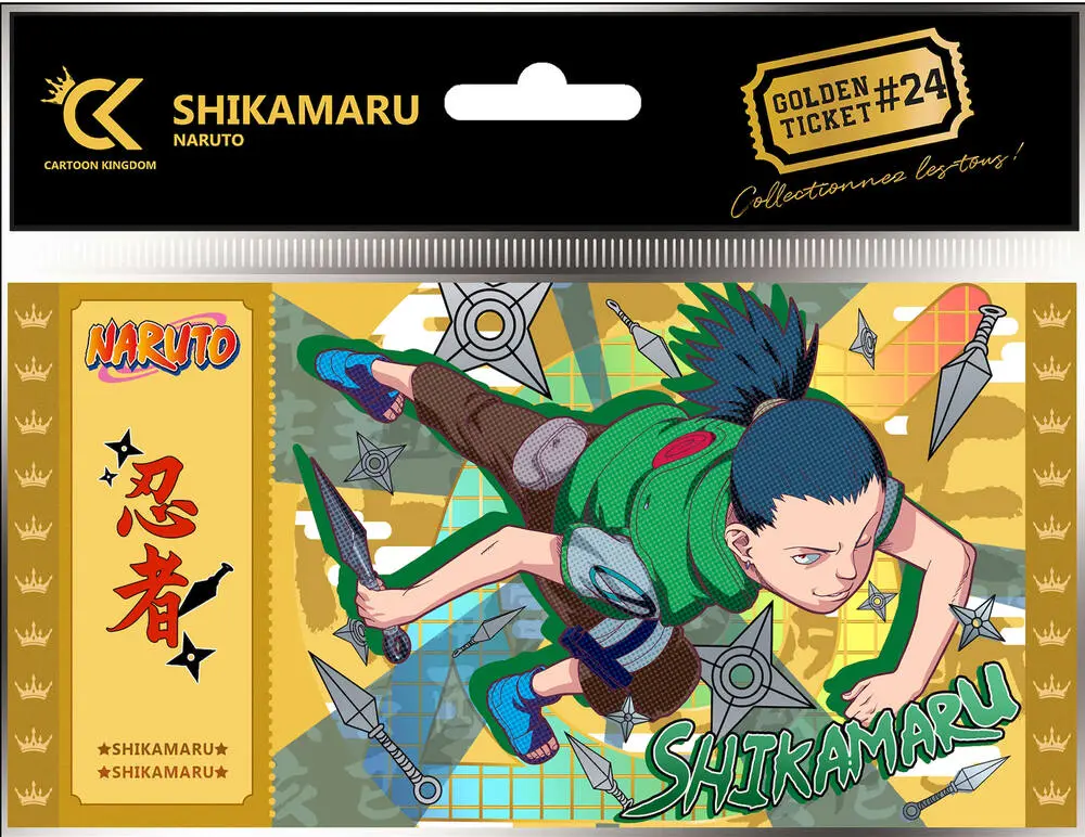 GOLDEN TICKETS - NARUTO - SHIKAMARU