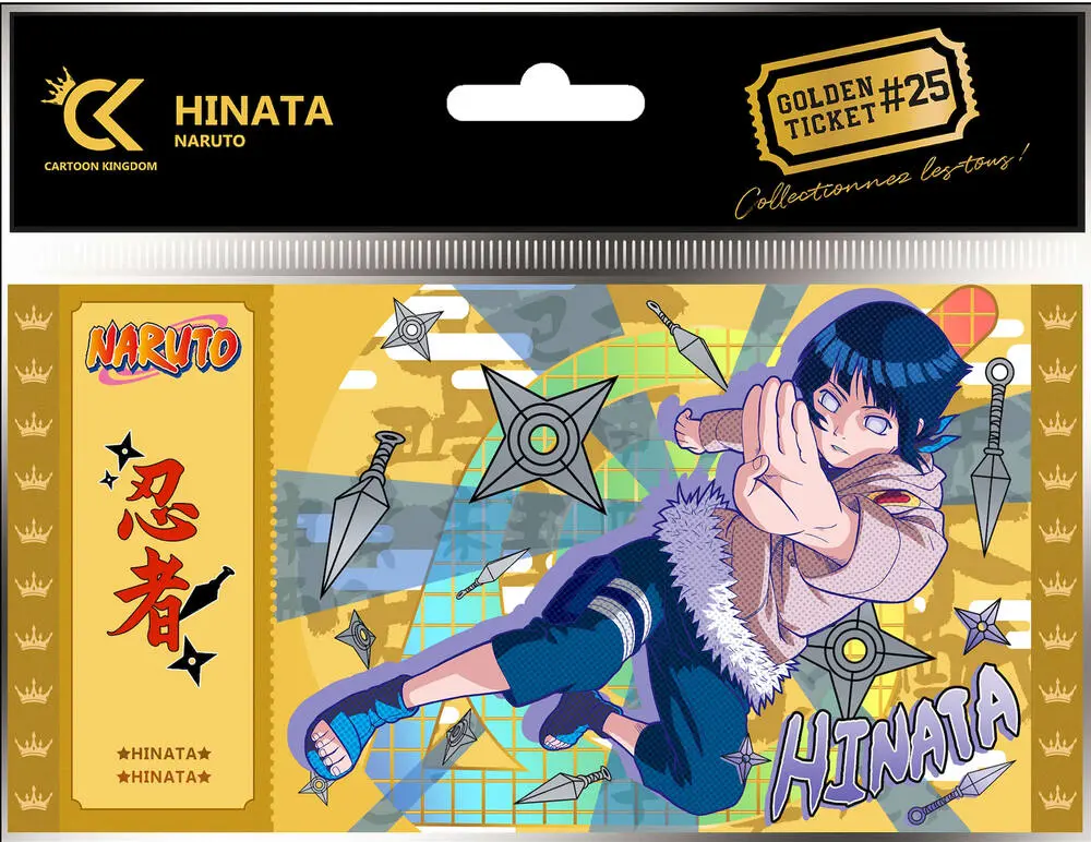 GOLDEN TICKETS - NARUTO - HINATA
