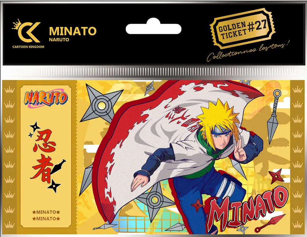 GOLDEN TICKETS - NARUTO - MINATO