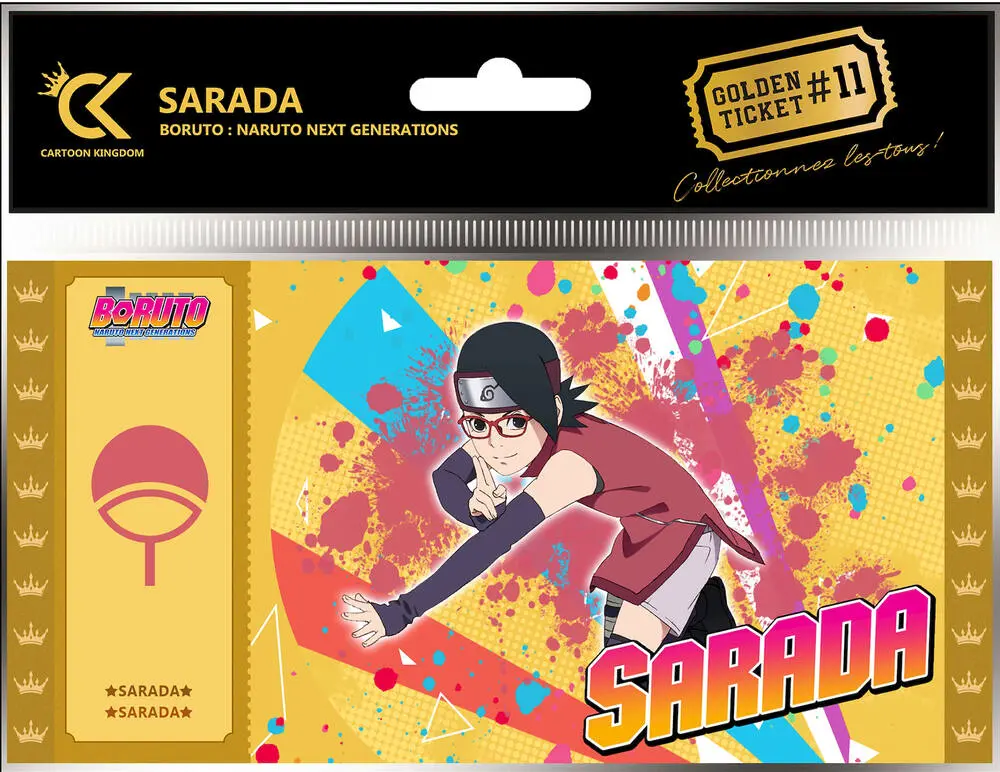GOLDEN TICKETS - BORUTO - SARADA