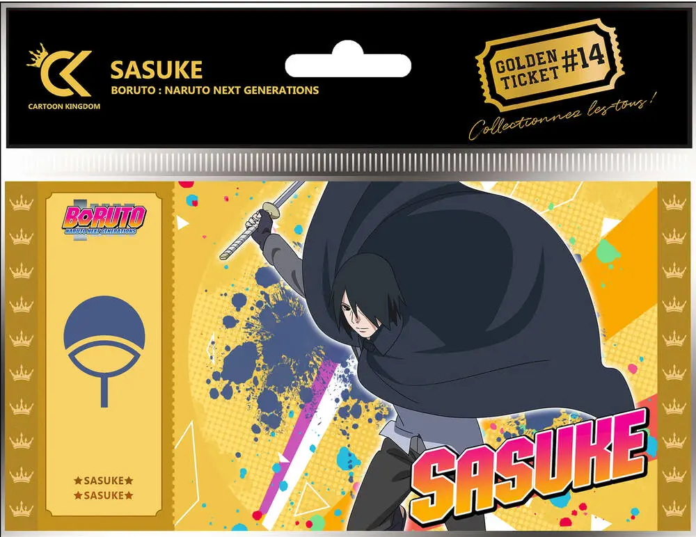 GOLDEN TICKETS - BORUTO - SASUKE