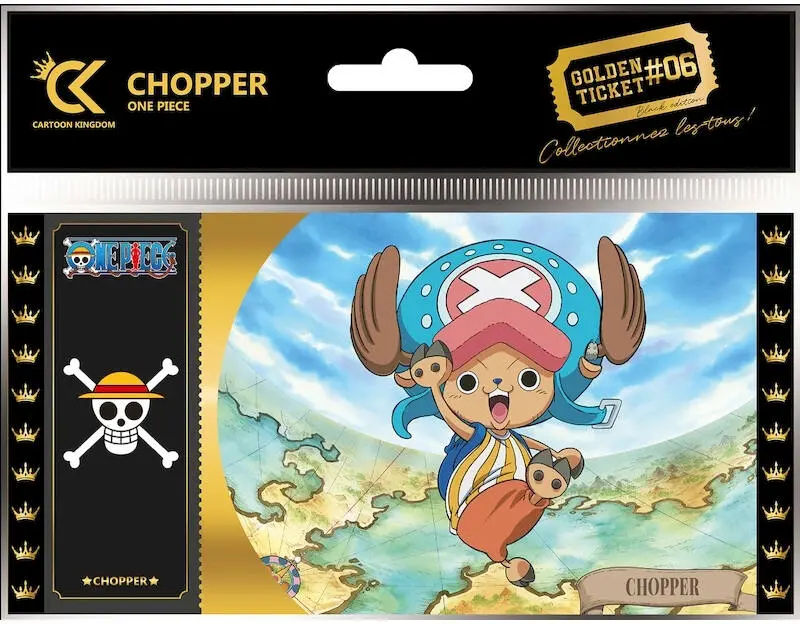 GOLDEN TICKETS - BLACK EDITION : ONE PIECE - CHOPPER 3000PCS LIMITED