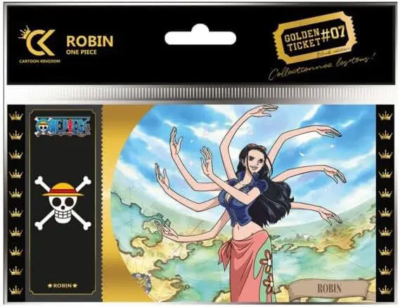 GOLDEN TICKETS - BLACK EDITION : ONE PIECE - ROBIN 3000PCS LIMITED