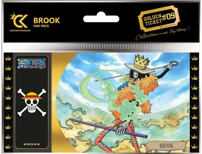 GOLDEN TICKETS - BLACK EDITION : ONE PIECE - BROOK 3000PCS LIMITED