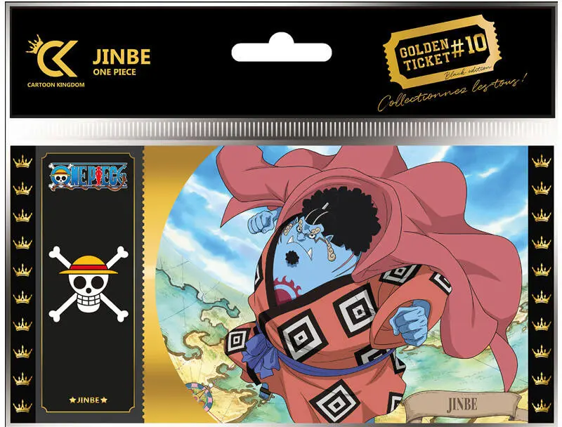 GOLDEN TICKETS - BLACK EDITION : ONE PIECE - JINBEI 3000PCS LIMITED