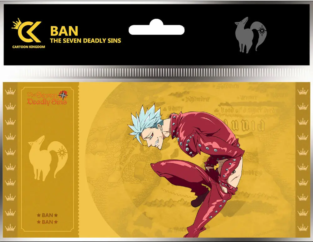 GOLDEN TICKETS : THE SEVEN DEADLY SINS - BAN