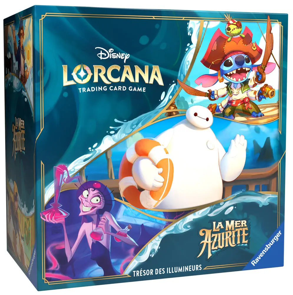 DISNEY LORCANA SET 6 - TRESOR DES ILLUMINEURS LA MER AZURITE