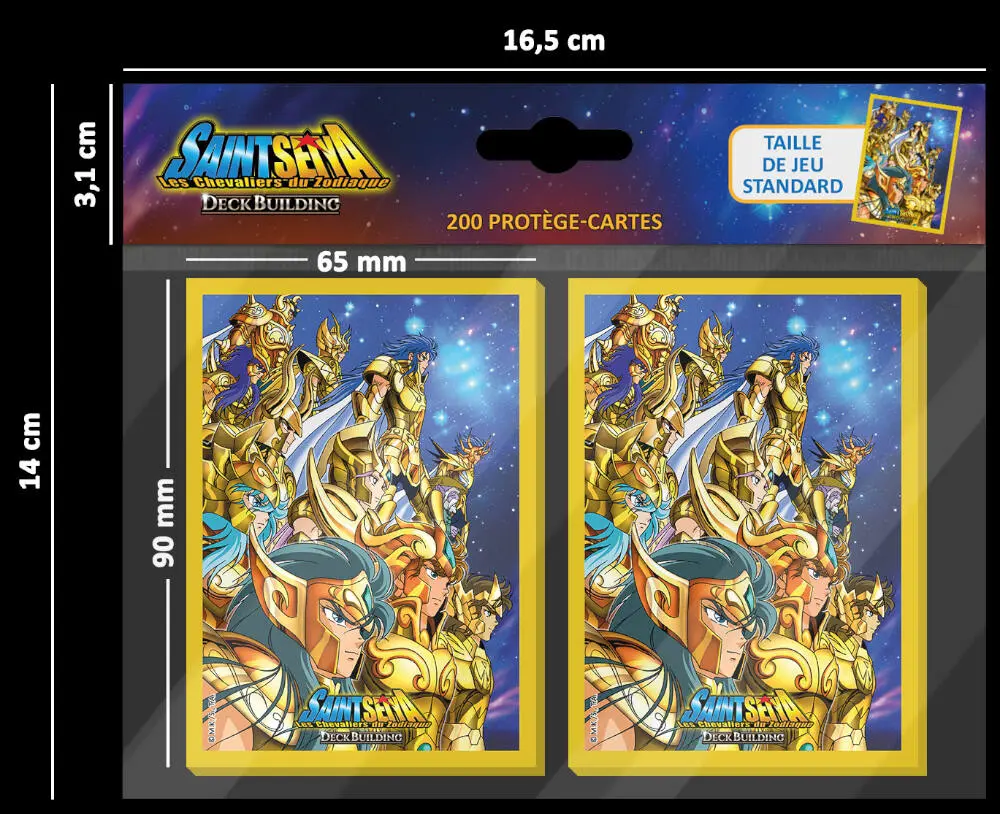 SAINT SEIYA - SLEEVES GOLD