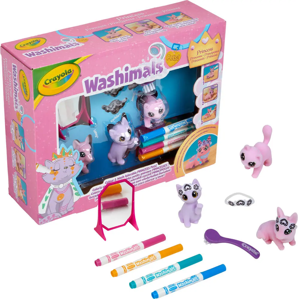 WASHIMALS PASTEL PRINCESS PETS
