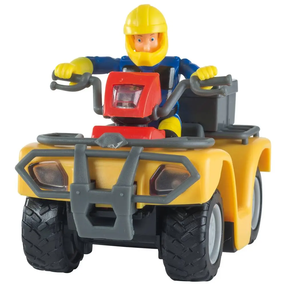 SAM LE POMPIER QUAD MERCURE ET FIGURINE