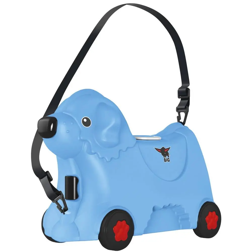 VALISE CHIEN BLEU