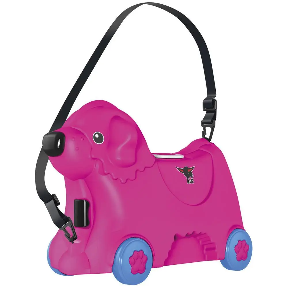 BOBBY VALISE CHIEN ROSE