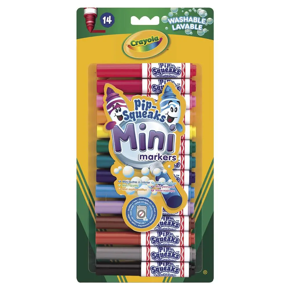 14 MINI FEUTRES A COLORIER
